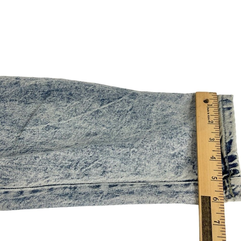 Vintage Y2k Essentials Sport Jeans Womens Sz 10 Acid Wash Skinny High Rise Denim - Picture 11 of 11